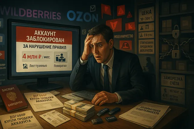 Как безопасно купить и зарегистрировать аккаунт продавца на маркетплейсах Wildberries и Ozon